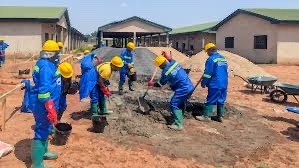 Foundations laid for a village classroom block